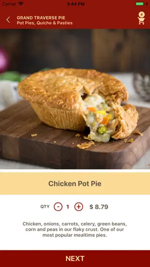 GT Pie Ordering