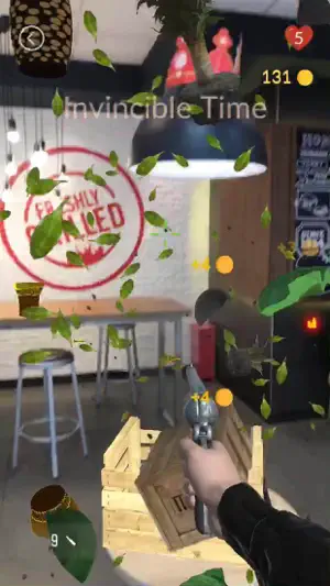 AR神枪手-虚拟现实射击瓶子射击水果
