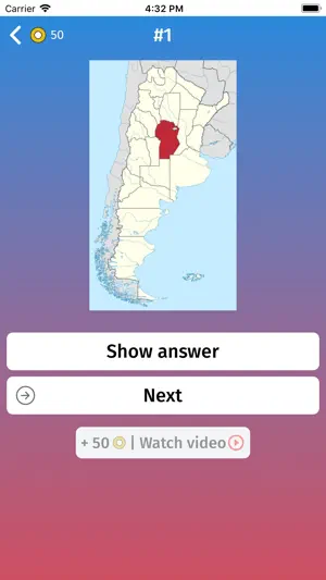 Argentina: Provinces Map Quiz