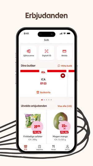 ICA – recept och erbjudanden