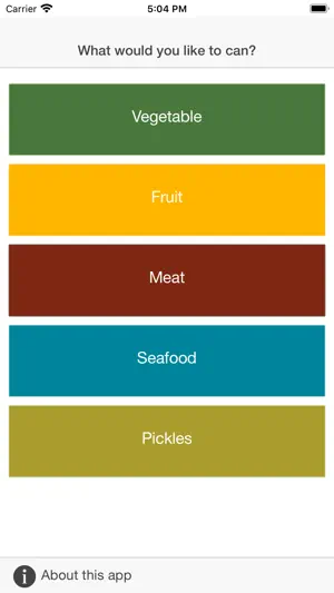 Canning timer & checklist