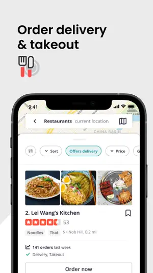 Yelp: Food, Delivery & Reviews