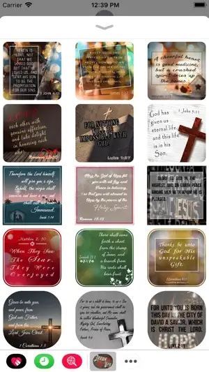 Bible Promises Cards Stickers