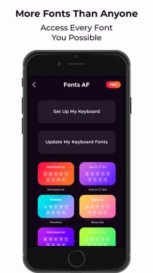 Font Party: New Keyboard Fonts