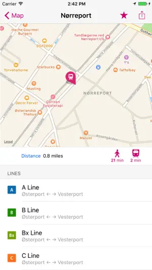 哥本哈根铁路图 Lite