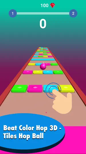 Beat Color Hop 3D - Tiles Hop