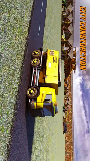 城市建设者建筑Sim卡车卡车3D